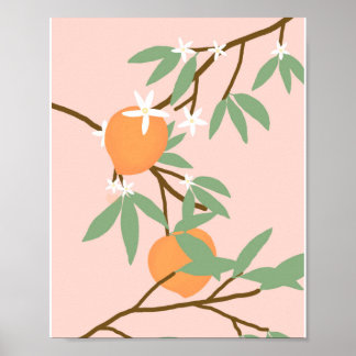 Fruit branch poster