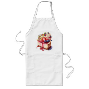 Fruit Cakes Long Apron