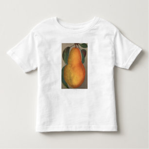 Fruit Chromo Lithograph of Bartlett Pear Toddler T-Shirt
