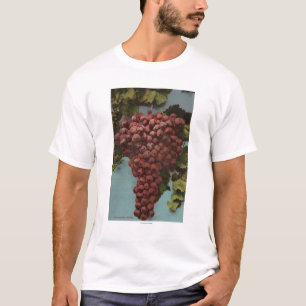 Fruit Chromo Lithograph of California Grapes T-Shirt