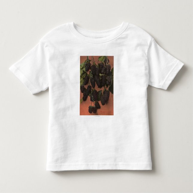 Fruit Chromo Lithograph of Mammoth Toddler T-Shirt (Front)