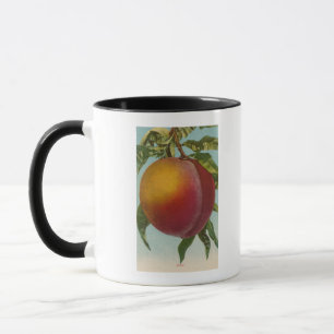 Fruit Chromo Lithograph of PeachFruitState Mug