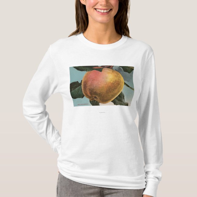 Fruit Chromo Lithograph of White Winter Pearmain T-Shirt (Front)