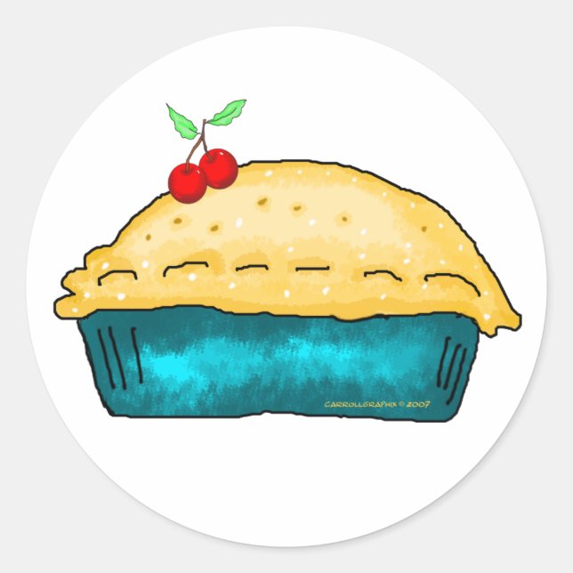 Fruit Classic Round Sticker (Front)