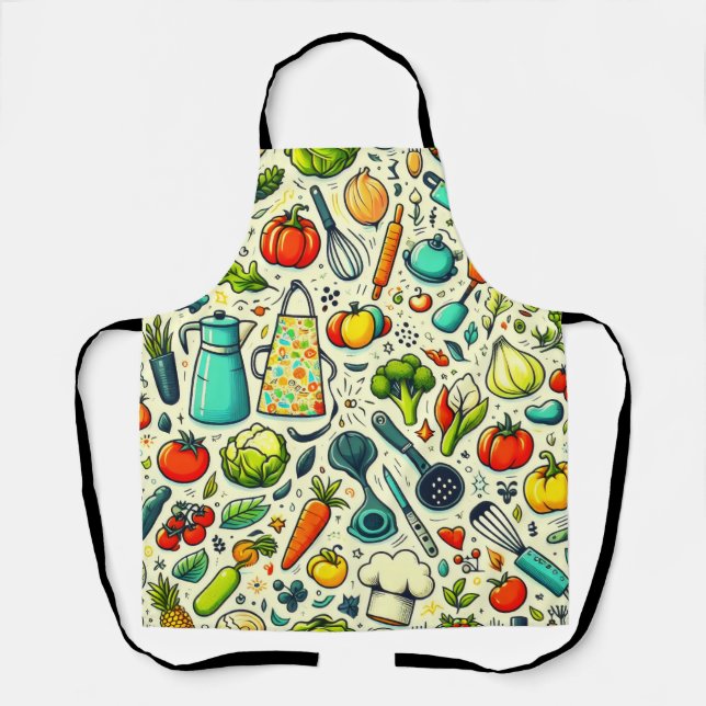 Fruit cuisine. apron (Front)