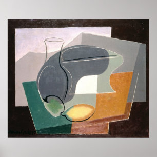 Fruit-dish and carafe, 1927 poster