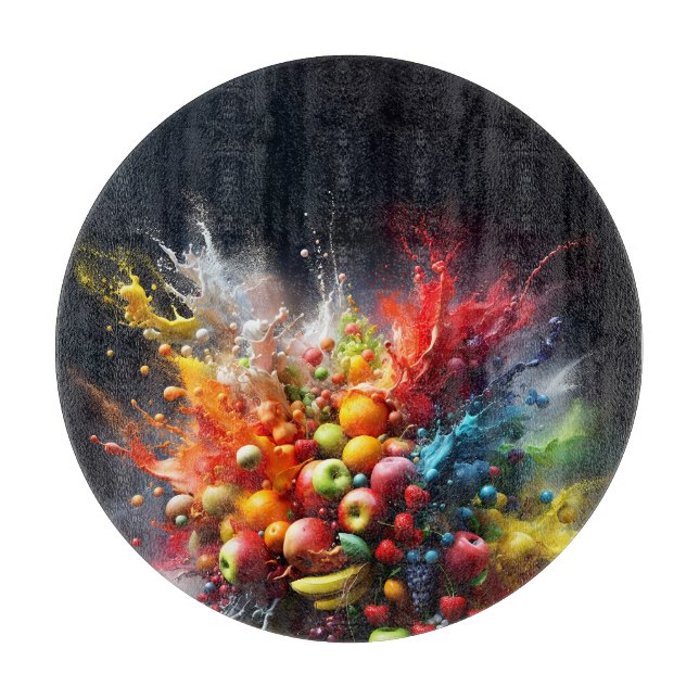 Fruit explosion cutting board (Front)