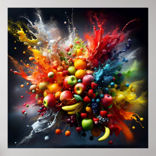 Fruit explosion poster