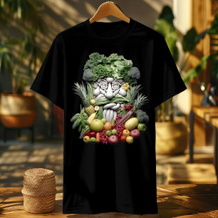 fruit face , Vegetables lover shirt