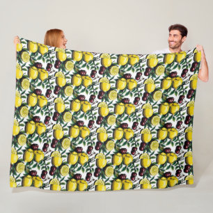 Fruit  fleece blanket