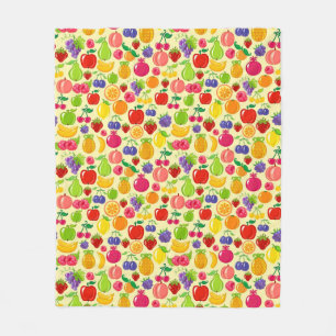 Fruit Fleece Blanket