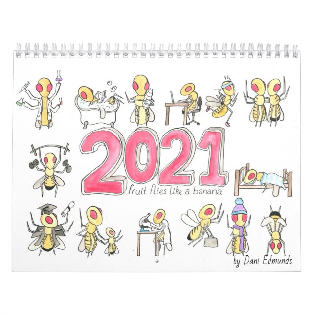 Fruit Fly 2021 Calendar (Cover)