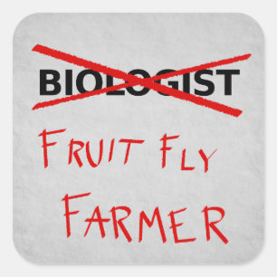 Fruit Fly Farmer Sticker