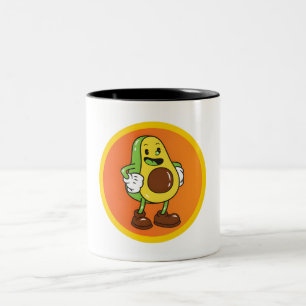Fruit Friends Two-Tone Coffee Mug