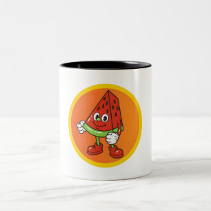 Fruit Friends Two-Tone Coffee Mug