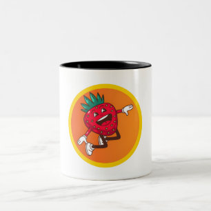 Fruit Friends Two-Tone Coffee Mug
