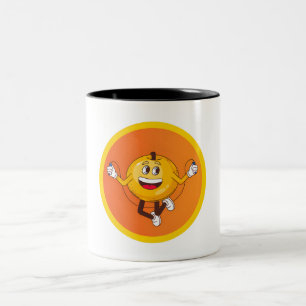 Fruit Friends Two-Tone Coffee Mug