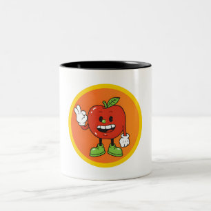 Fruit Friends Two-Tone Coffee Mug