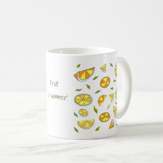 Fruit is summer Minimalist Cute Coffee Mug