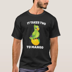 Fruit - It Takes Two To Mango - Parrot Bird - Vege T-Shirt