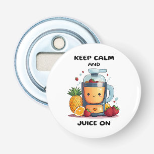 Fruit Juicer Keep Calm And Juice Health Bottle Opener