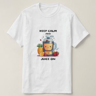 Fruit Juicer Keep Calm And Juice  Health  T-Shirt