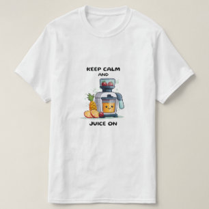 Fruit Juicer Keep Calm And Juice Health T-Shirt