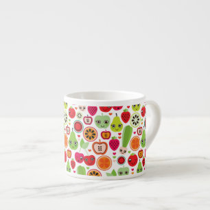 fruit kids illustration apple espresso cup