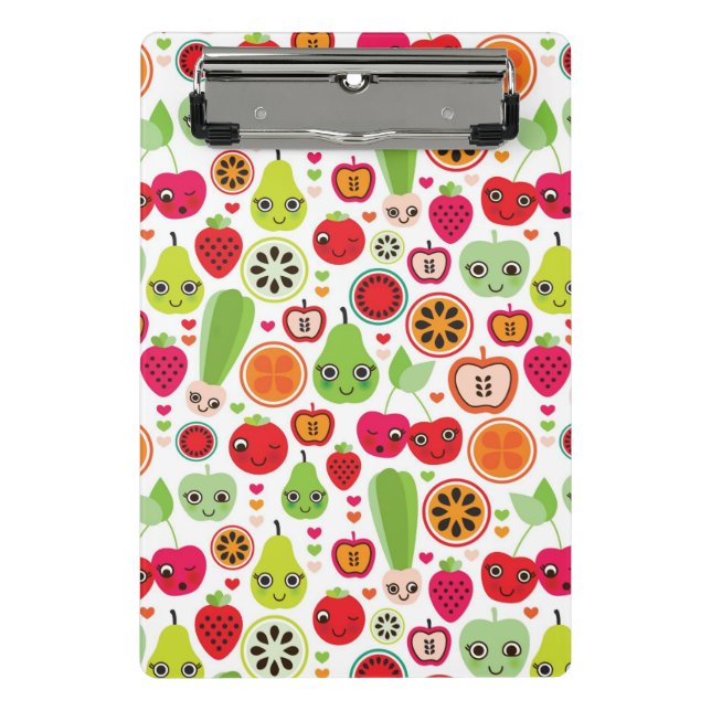 fruit kids illustration apple mini clipboard (Front)