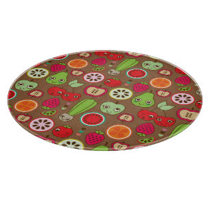 Fruit Kitchen Pattern Cutting Board