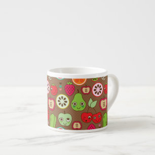 Fruit Kitchen Pattern Espresso Cup