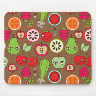 Fruit Kitchen Pattern Mouse Pad