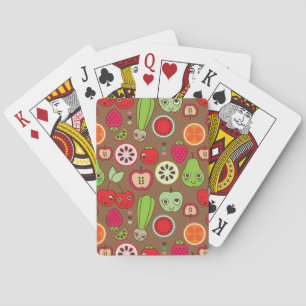Fruit Kitchen Pattern Playing Cards