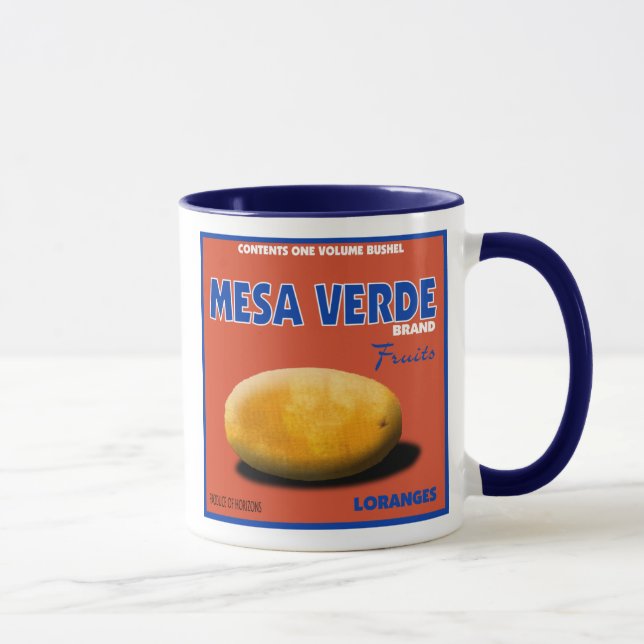 Fruit Label Mug (Right)