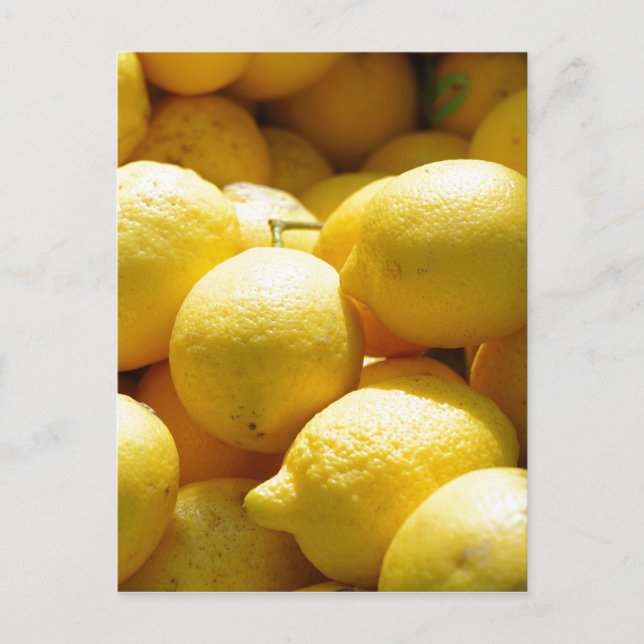 Fruit: Lemons Postcard (Front)