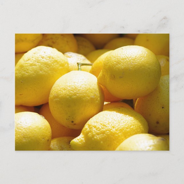 Fruit: Lemons Postcard (Front)
