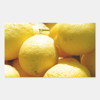 Fruit: Lemons Rectangular Sticker