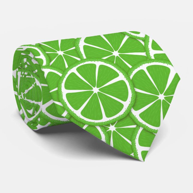 Fruit Lime Slices, Green Tie (Rolled)
