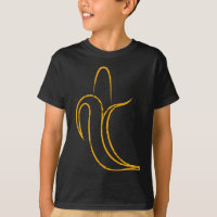 Fruit Lover Banana Minimalist Design Vegetarian Ba