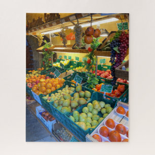Fruit Market, Lerici, Liguria, Italy Jigsaw Puzzle