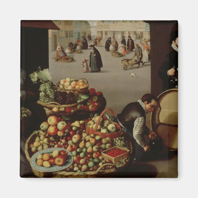 Fruit Market Magnet (Front)
