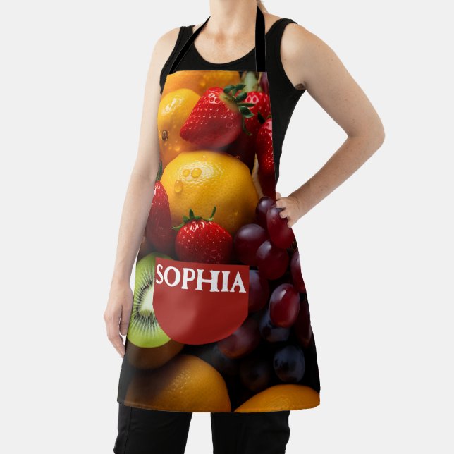 Fruit Medley Photography All-Over Print Apron (Insitu)