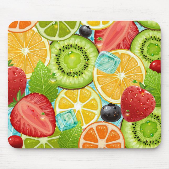 Fruit Mix Mouse Pad (Front)