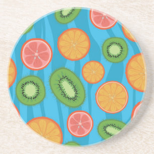 Fruit mood coaster