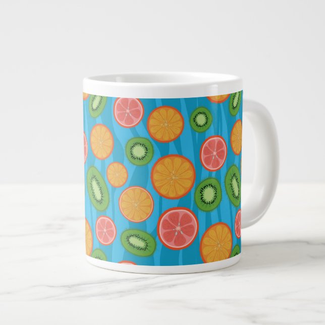 Fruit mood large coffee mug (Front Right)