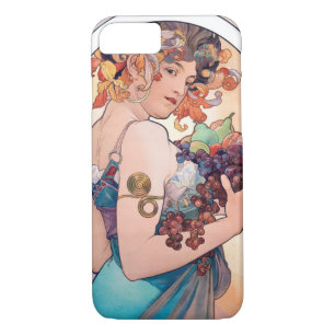 Fruit, Mucha Case-Mate iPhone Case