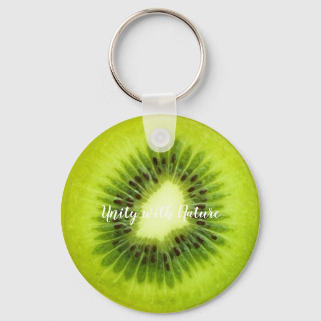 Fruit Note Key Chain - Kiwifruit -Unity w/ Nature (Front)