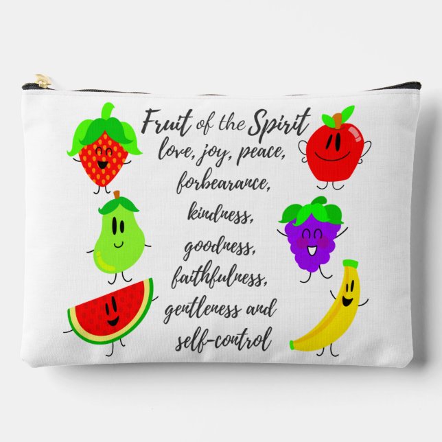 Fruit of the Spirit Accessory Pouch (Front)