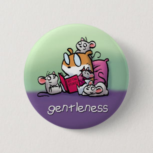 Fruit of the Spirit Button Badge (Gentleness)