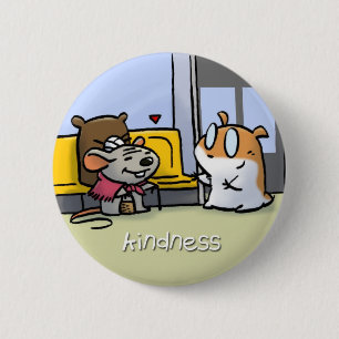 Fruit of the Spirit Button Badge (Kindness)